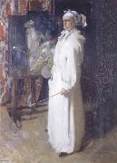 Sir William Orpen Self-Portrait as Chardin oil painting